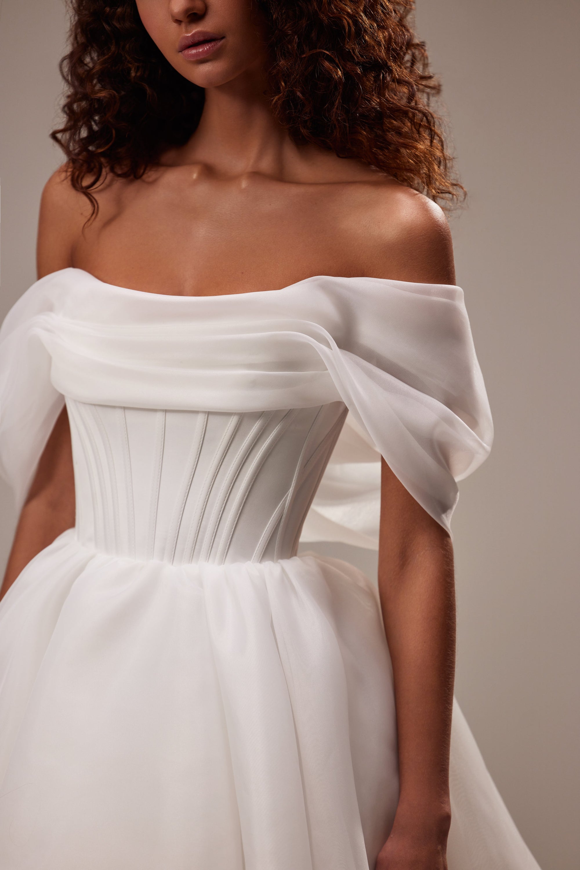 Milla Nova wedding dress Umberta -  try on at LVA BRIDE (Chicago, Milwaukee)