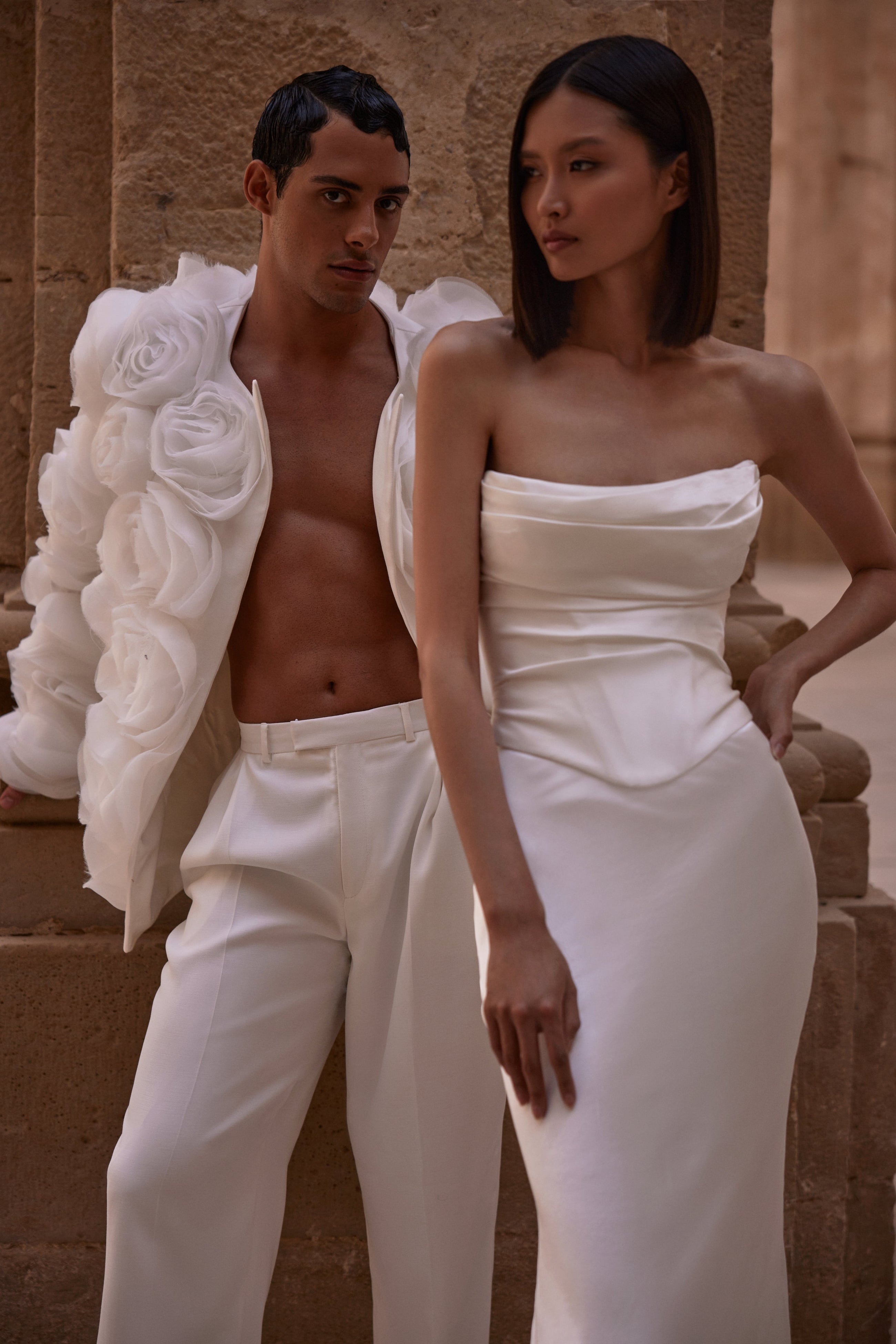 Milla Nova wedding dress Wylie - try on at LVA BRIDE (Chicago, Milwaukee)