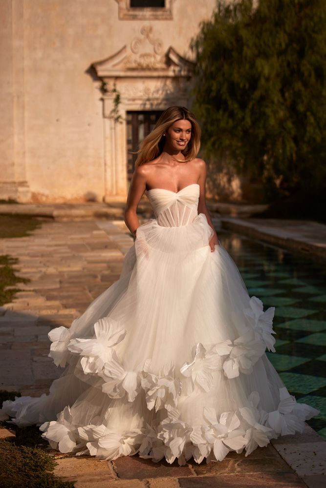 Batista Princess Wedding Dress by Milla Nova LVA BRIDE Chicago