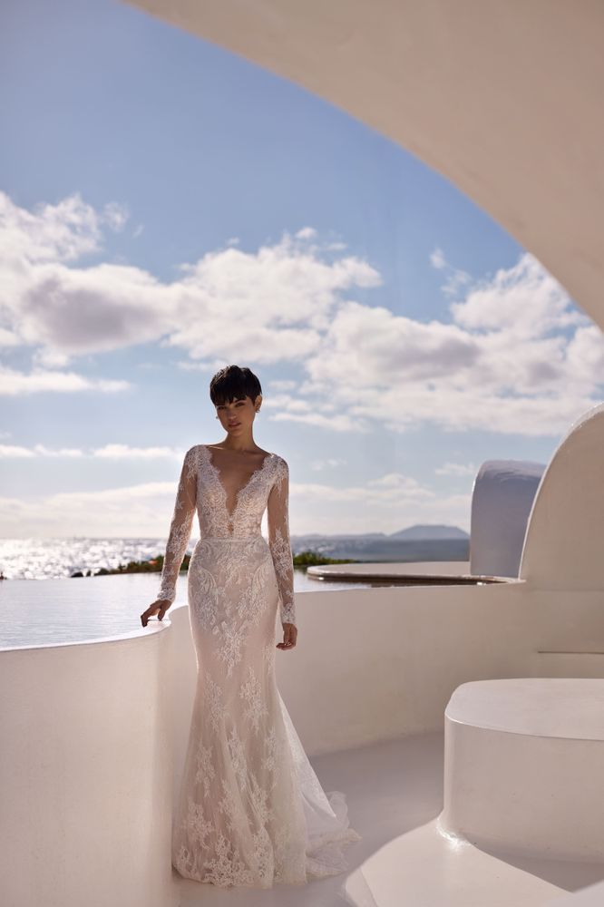 Milla Nova Long Sleeve Wedding Dress Adora – Long Sleeve Mermaid