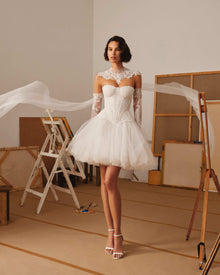 Colore tulle skirt