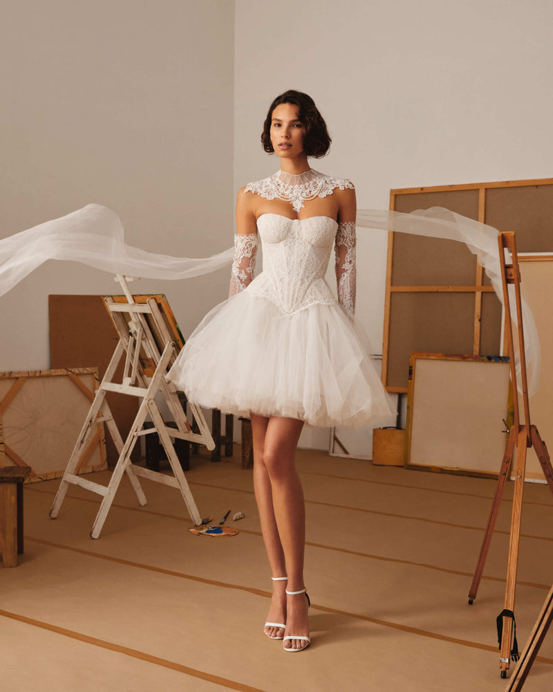 Colore tulle skirt
