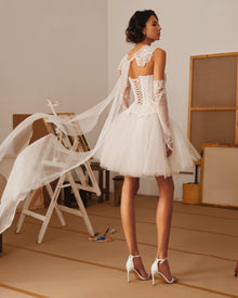 Colore tulle skirt