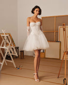Colore tulle skirt