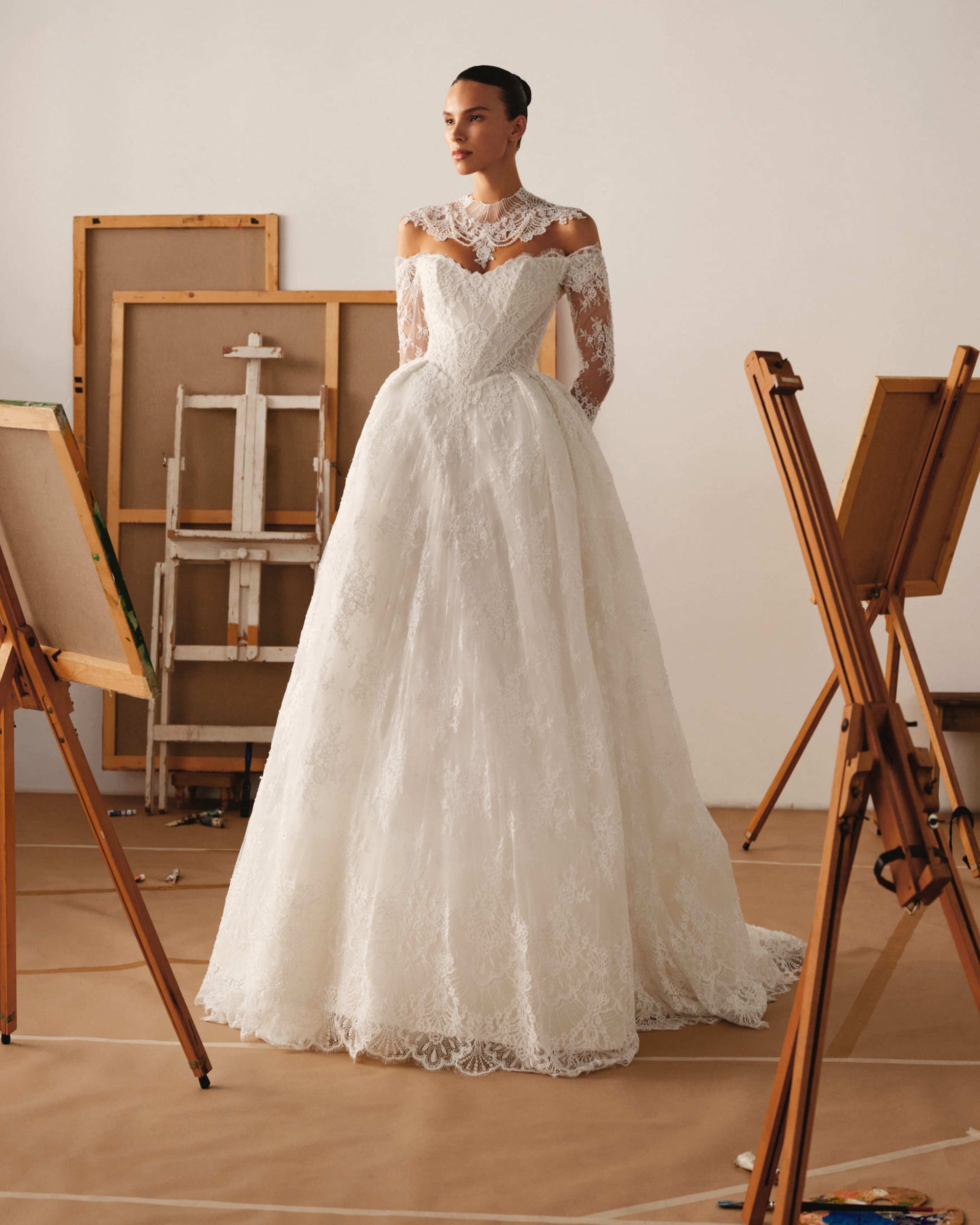 Donatella by Milla Nova- Ball Gown Wedding Dress | Chicago & Milwaukee