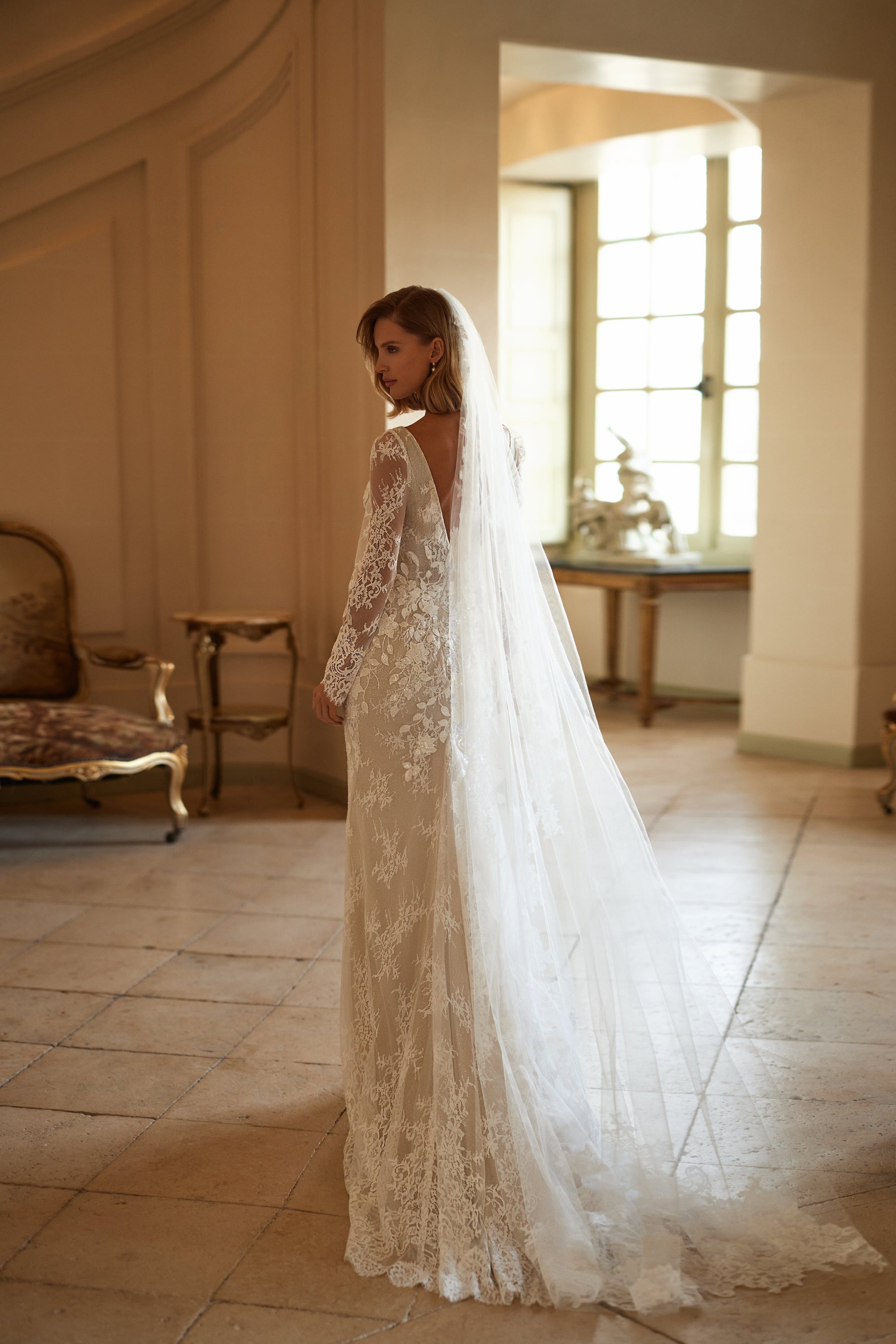 royal wedding lace dress fashion nova Bride To Be Lace Gown - White