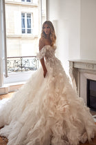 Milla Nova wedding dress Rochelle -  try on at LVA BRIDE (Chicago, Milwaukee)