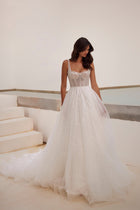 Milla Nova wedding dress Ortega -  try on at LVA BRIDE (Chicago, Milwaukee)