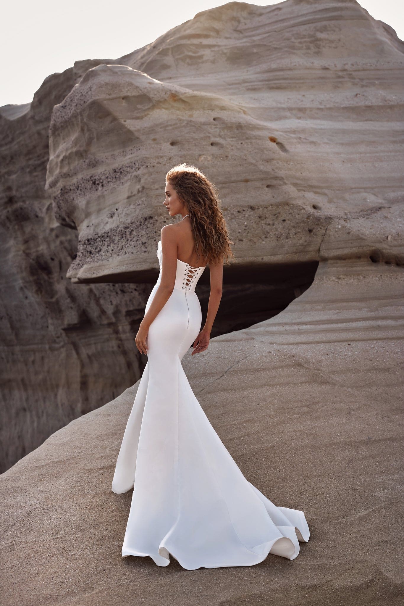 White and Lace by Milla Nova– Modern Lace Wedding Dresses