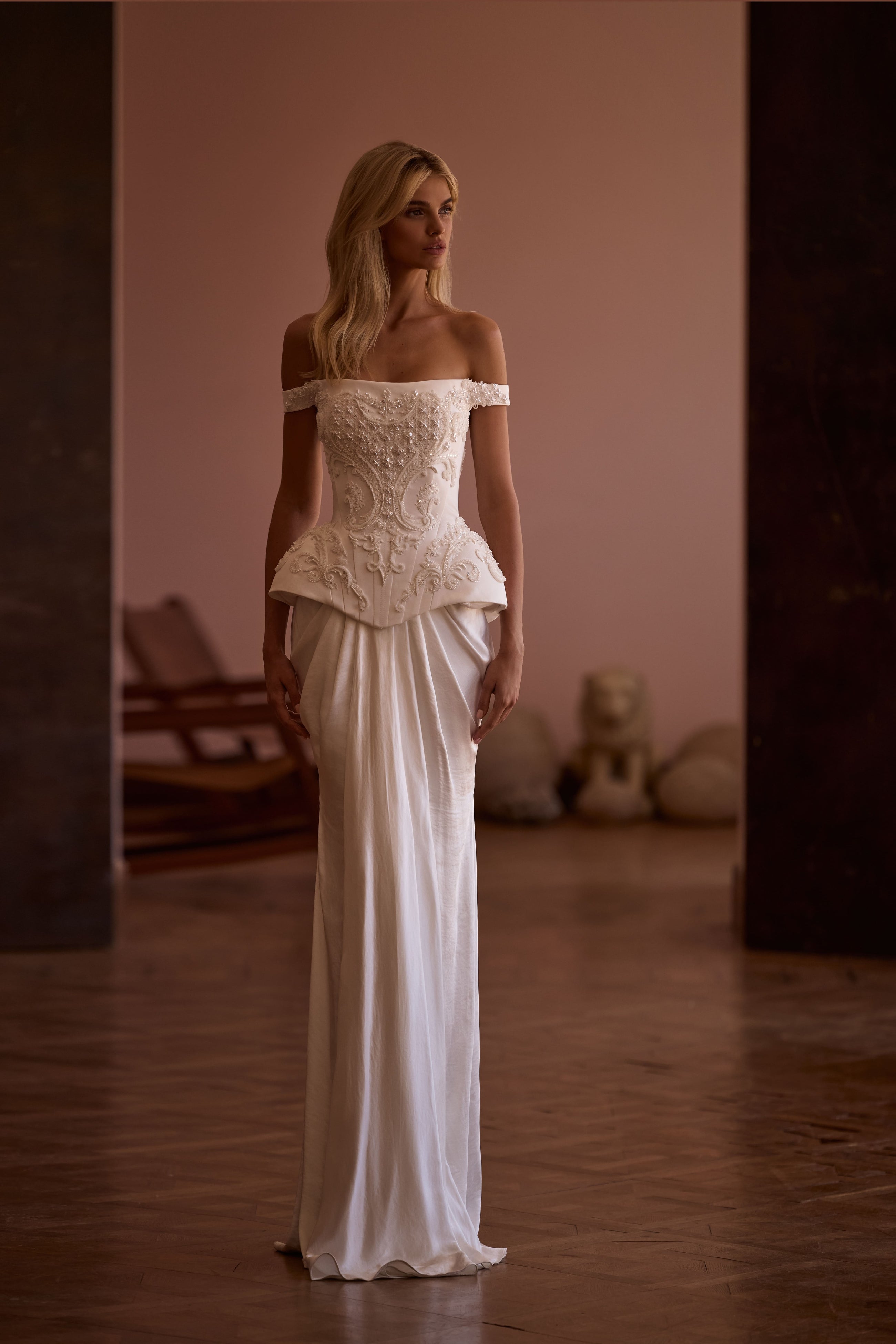 Catrice draped long skirt