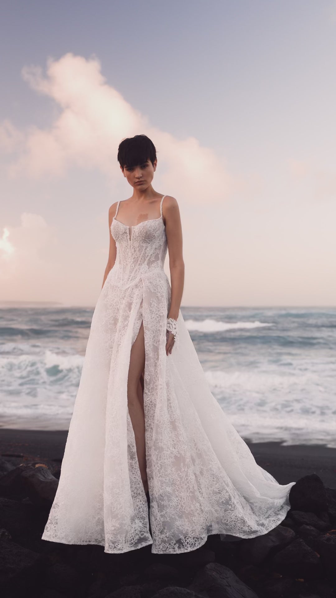 Bridal Sweetheart Neckline Lace Dress Romance Is In The Air! We're